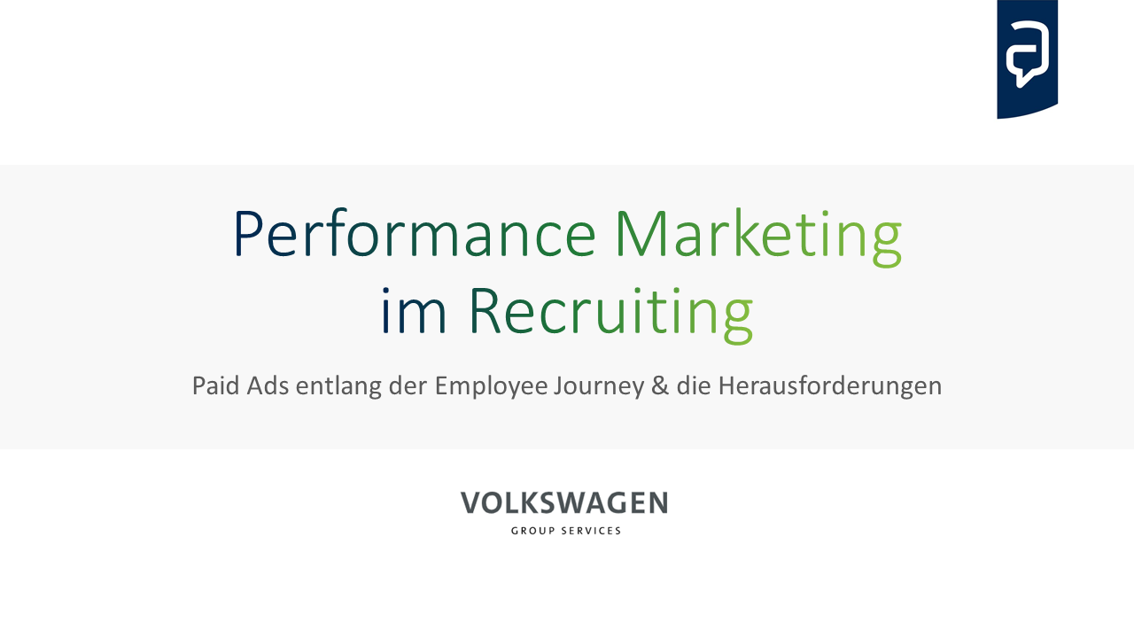 Performance Marketing im Recruiting